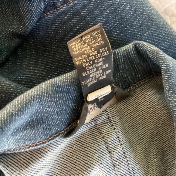 Vintage Banana Republic Denim Blazer Women’s Jean Jacket Size 4 - Picture 6 of 7